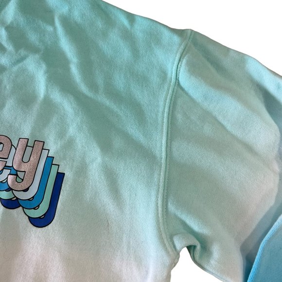 NWT Disney World Blue White and Teal SweatShirt Size L - Picture 3 of 5